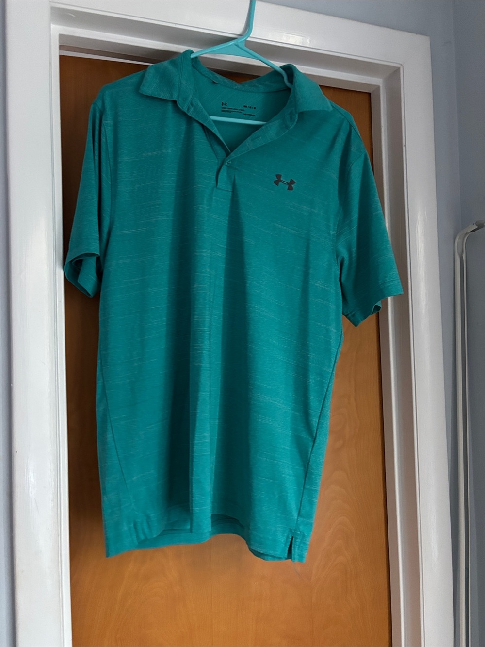 Under Armour Men's Teal Green Performance Polo